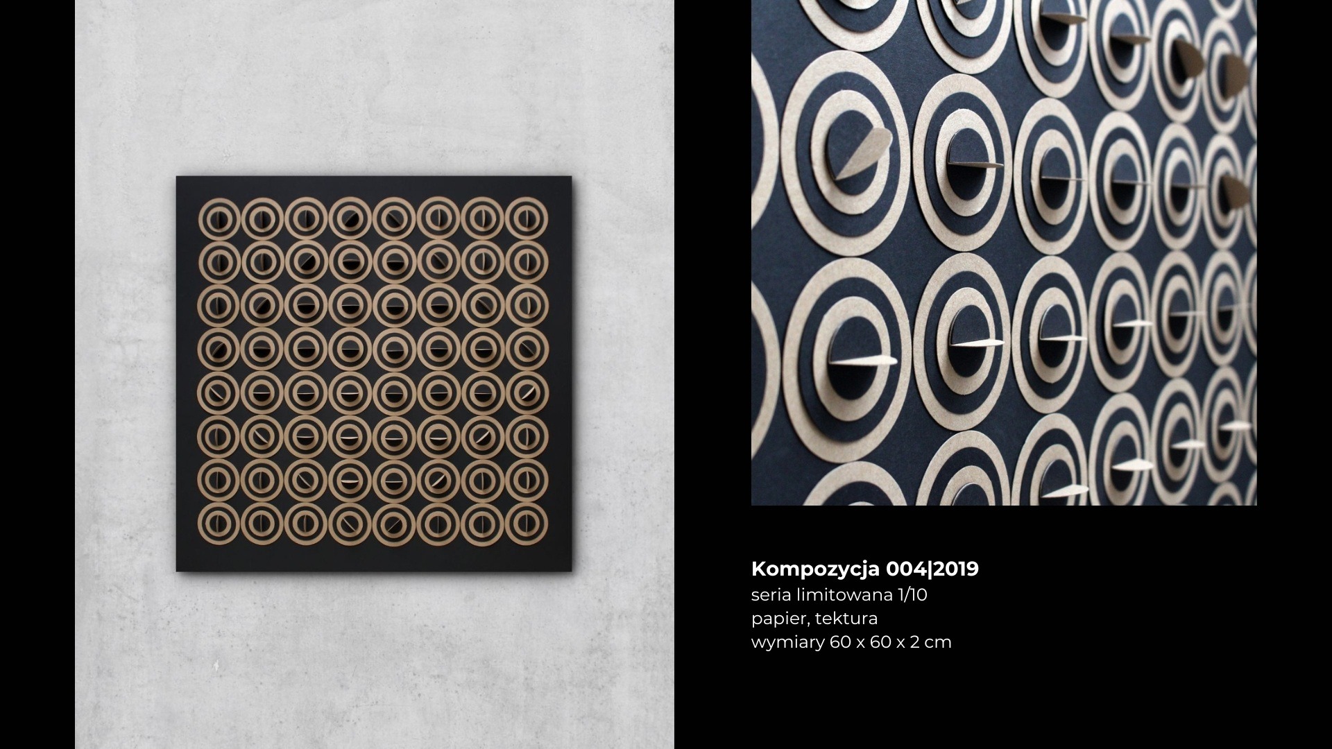 kompozycja No.4 z portfolio artystki Beaty Basińskiej - galeria sztuki online