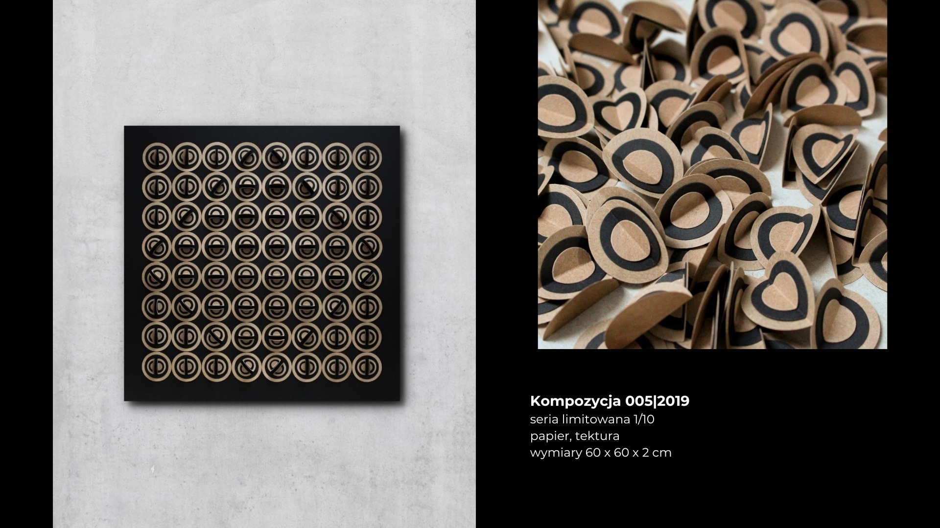 kompozycja No.5 z portfolio artystki Beaty Basińskiej - galeria sztuki online