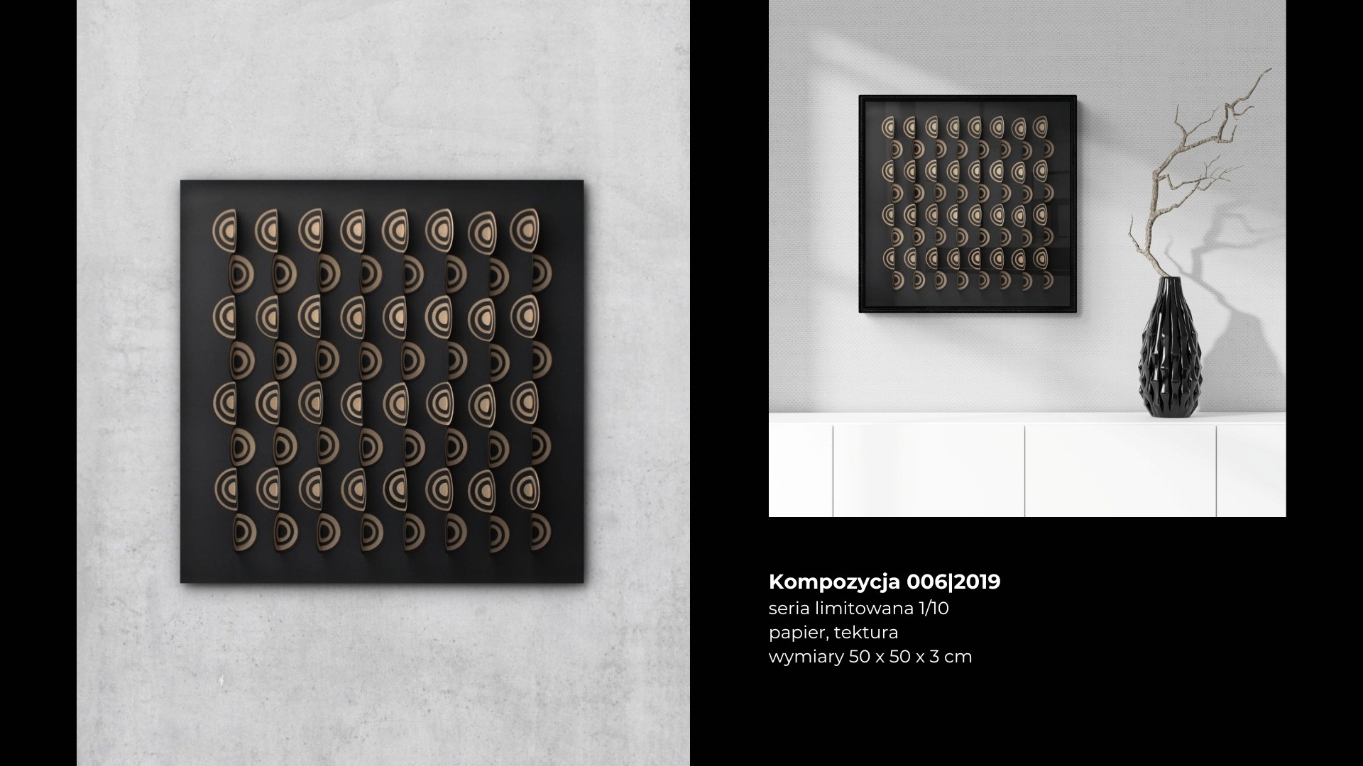 kompozycja No.6 z portfolio artystki Beaty Basińskiej - galeria sztuki online