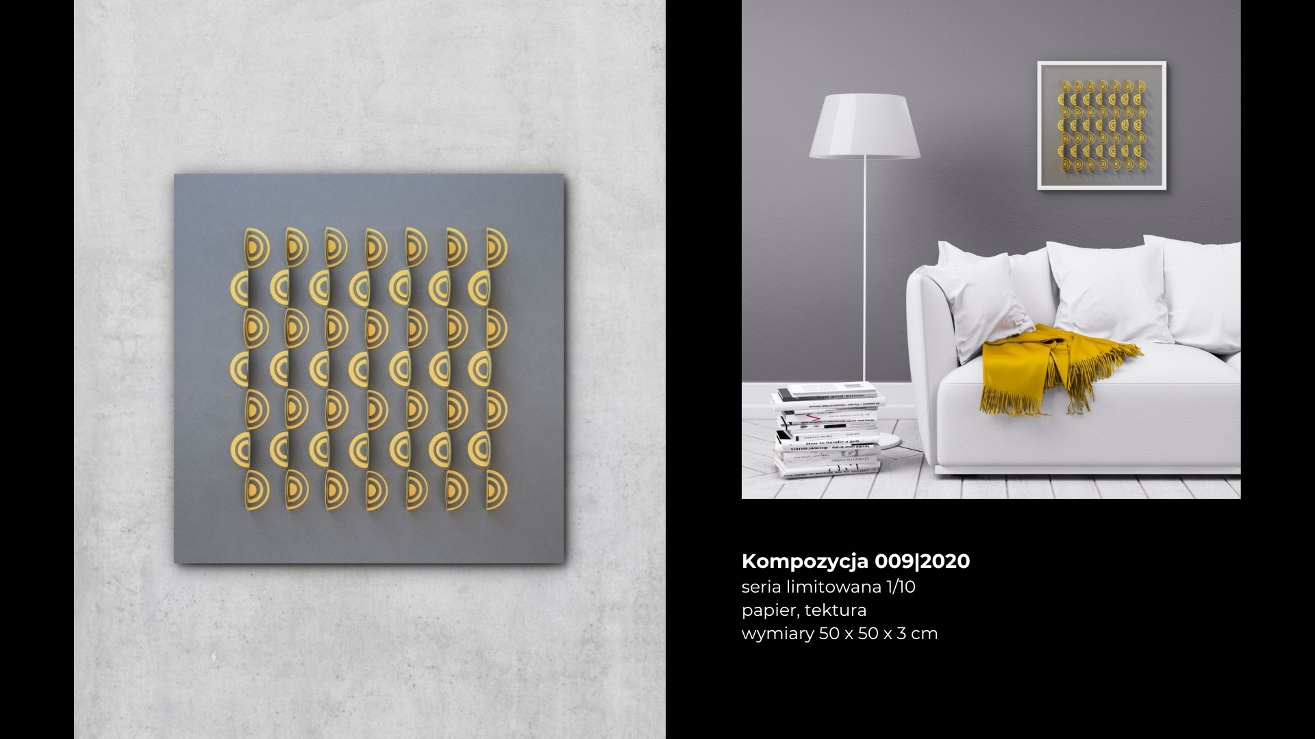 kompozycja No.9 z portfolio artystki Beaty Basińskiej - galeria sztuki online