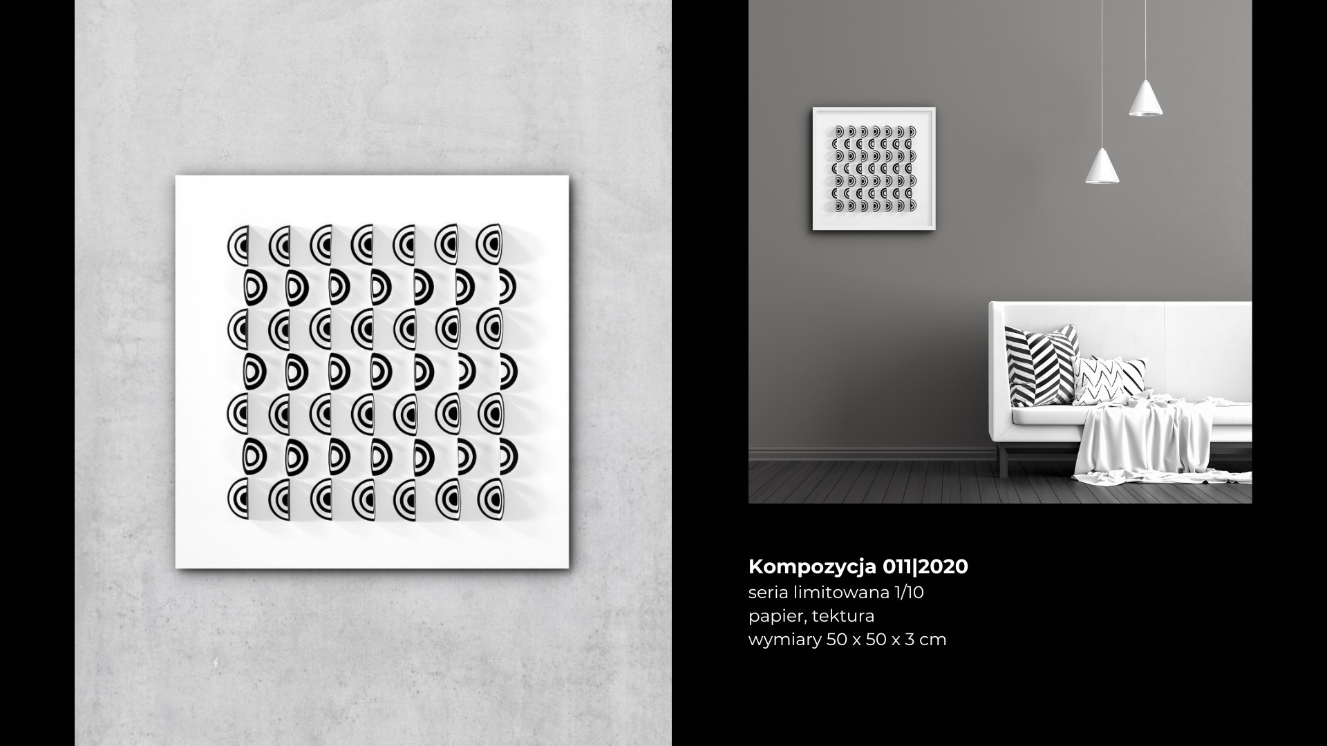 kompozycja No.11 z portfolio artystki Beaty Basińskiej - galeria sztuki online