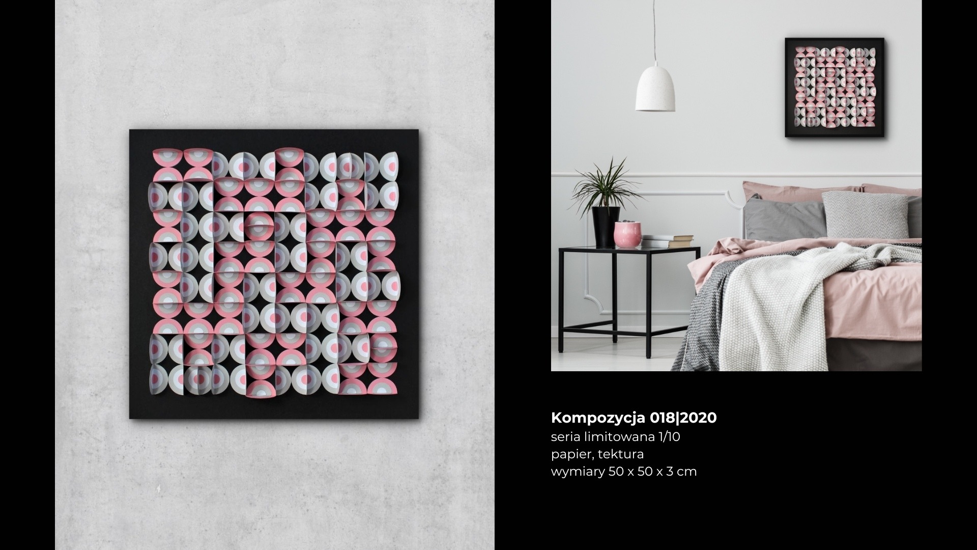 kompozycja No.18 z portfolio artystki Beaty Basińskiej - galeria sztuki online