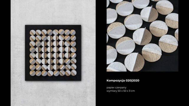 kompozycja No.20 z portfolio artystki Beaty Basińskiej - galeria sztuki online