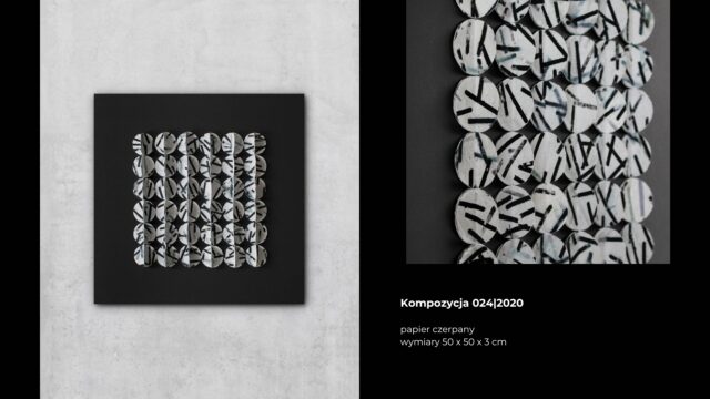 kompozycja No.24 z portfolio artystki Beaty Basińskiej - galeria sztuki online