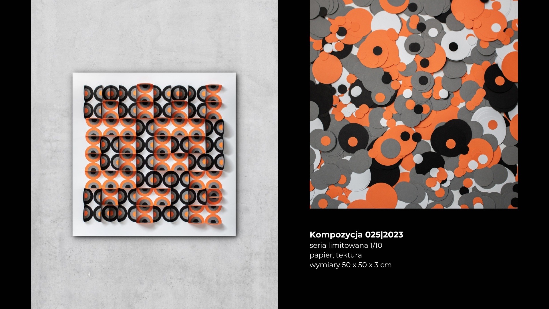 kompozycja No.25 z portfolio artystki Beaty Basińskiej - galeria sztuki online