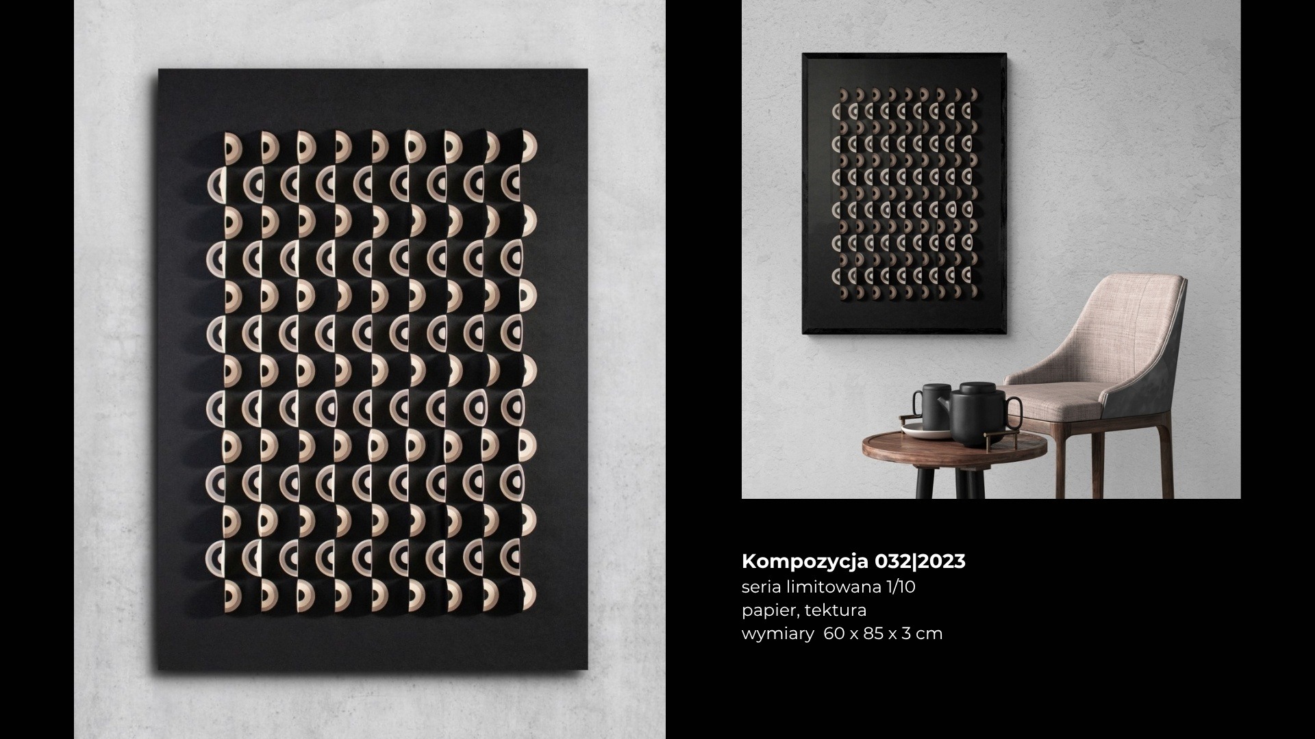 kompozycja No.32 z portfolio artystki Beaty Basińskiej - galeria sztuki online