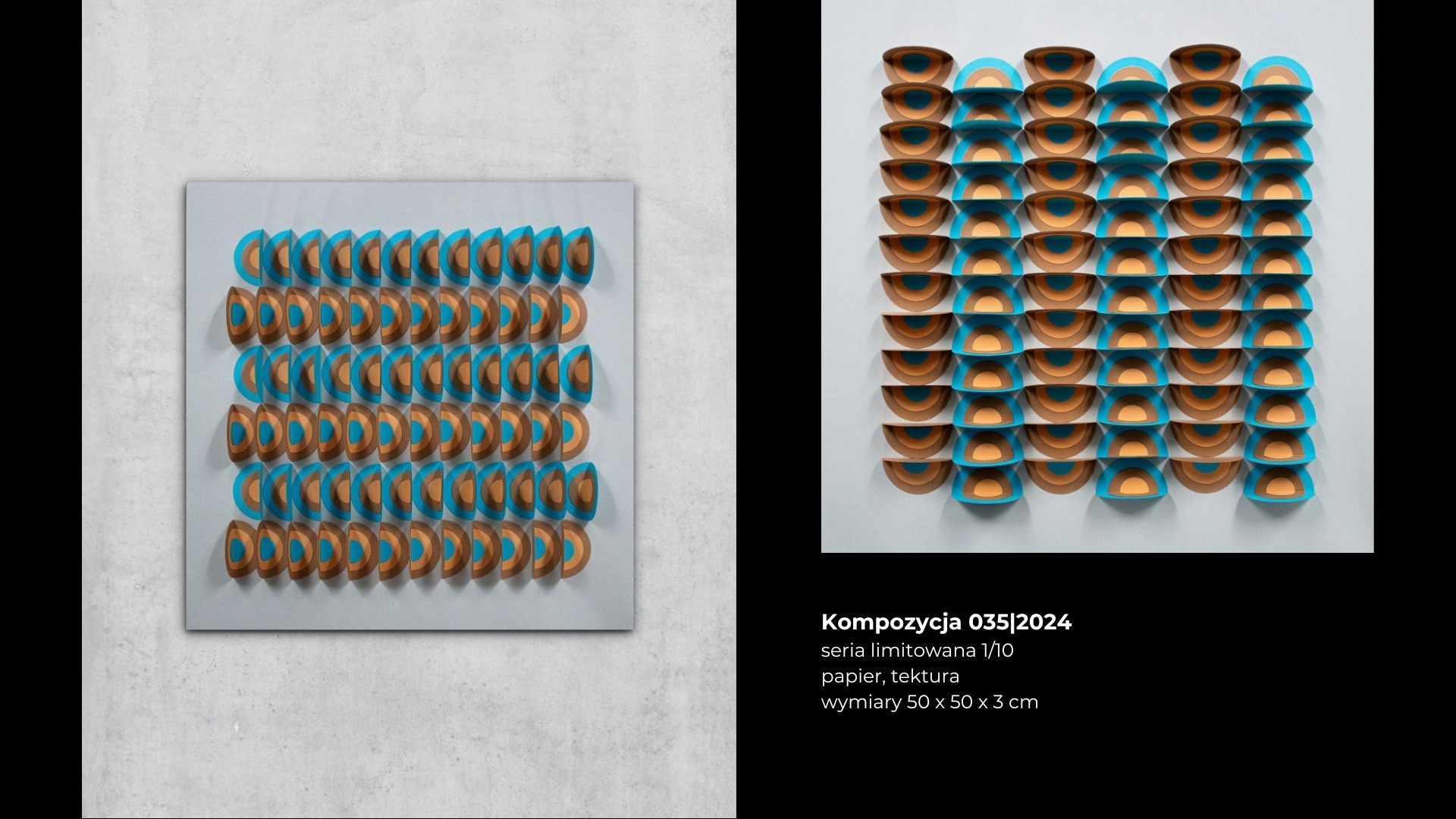 kompozycja No.35 z portfolio artystki Beaty Basińskiej - galeria sztuki online