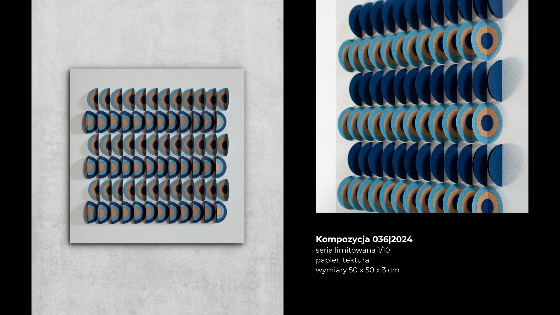 kompozycja No.36 z portfolio artystki Beaty Basińskiej - galeria sztuki online