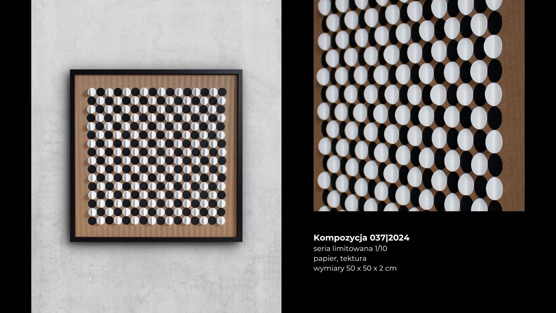 kompozycja No.37 z portfolio artystki Beaty Basińskiej - galeria sztuki online