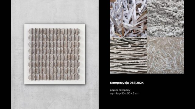 kompozycja No.38 z portfolio artystki Beaty Basińskiej - galeria sztuki online