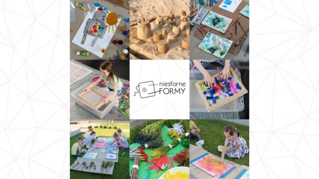 Klub artystyczny dla dzieci Niesforne Formy - projekt edukacyjny Basińska Galeria Sztuki